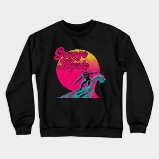 Grunge Music Sythnwave 80s 90s Crewneck Sweatshirt